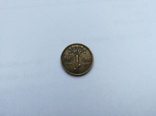 Smetoniska 1 cento moneta 1925