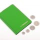 Žalias 96 monetų dėklas SCHULZ su 33mm x 33mm kišenėlėmis