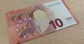 10 eur necirkuliaves apyvartoje unc banknotas