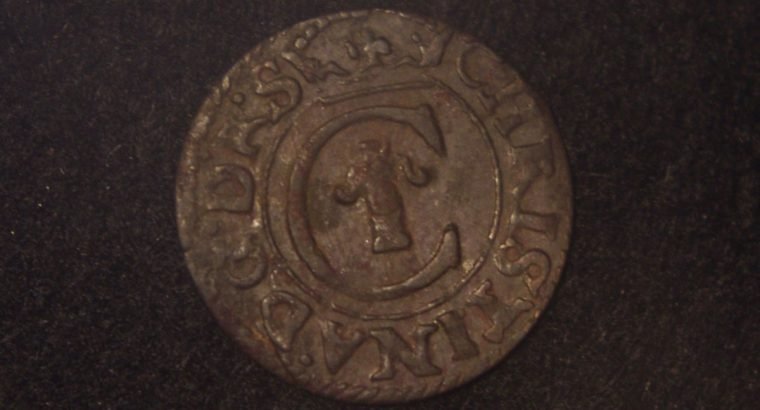 Švedijos karalienės Kristinos (1632-1654) Rygos šilingas