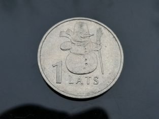 Progine vieno lato moneta 2007 su besmegeniu