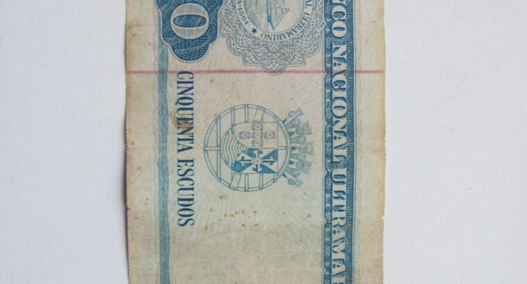 50 escudos , Timoras , 1967