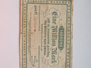 1 milijonas markiu , Heidelberg , 1923