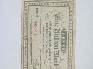 1 milijonas markiu , Heidelberg , 1923 .