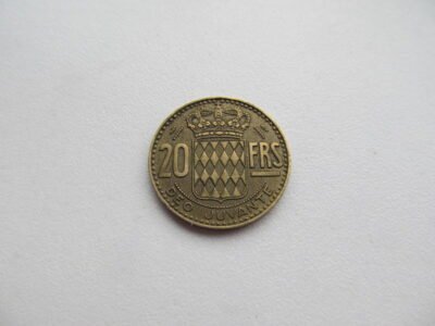 20 franku , Monakas , 1950