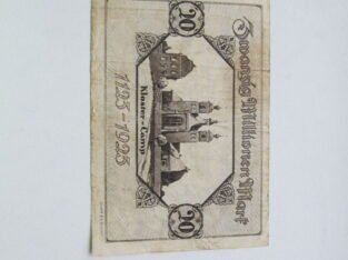 20 milijonu markiu , Moers Vokietija , 1923