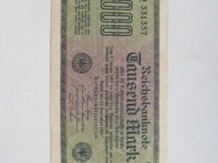 1000 mark , Vokietija , 1922 .