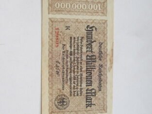 100 milijonu markiu , Berlynas Vokietija , 1923