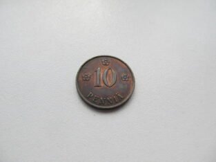 10 pennia , Suomija , 1924