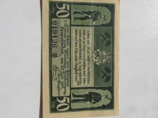 Notgeldas 50 pfennig ,Leopoldshall Vokietija ,1921