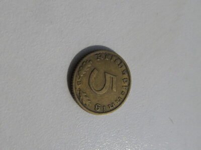 5 reichspfennig , Vokietija , 1937 D