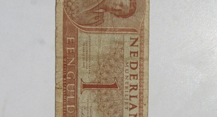 1 guldenas , Nyderlandai , 1949