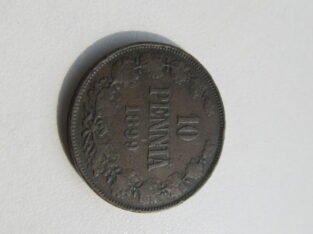 10 pennia , Rusija Suomija , 1899