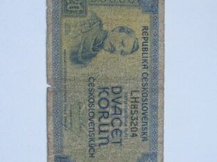 20 korun , Čekoslovakija , 1945