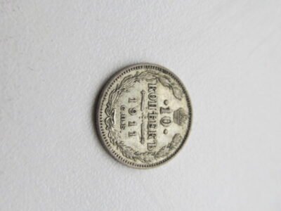 10 kapeiku , Rusija , 1911 sidabras